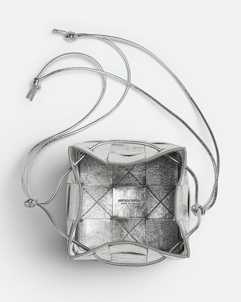 Small Cassette Cross-Body Bucket Bag