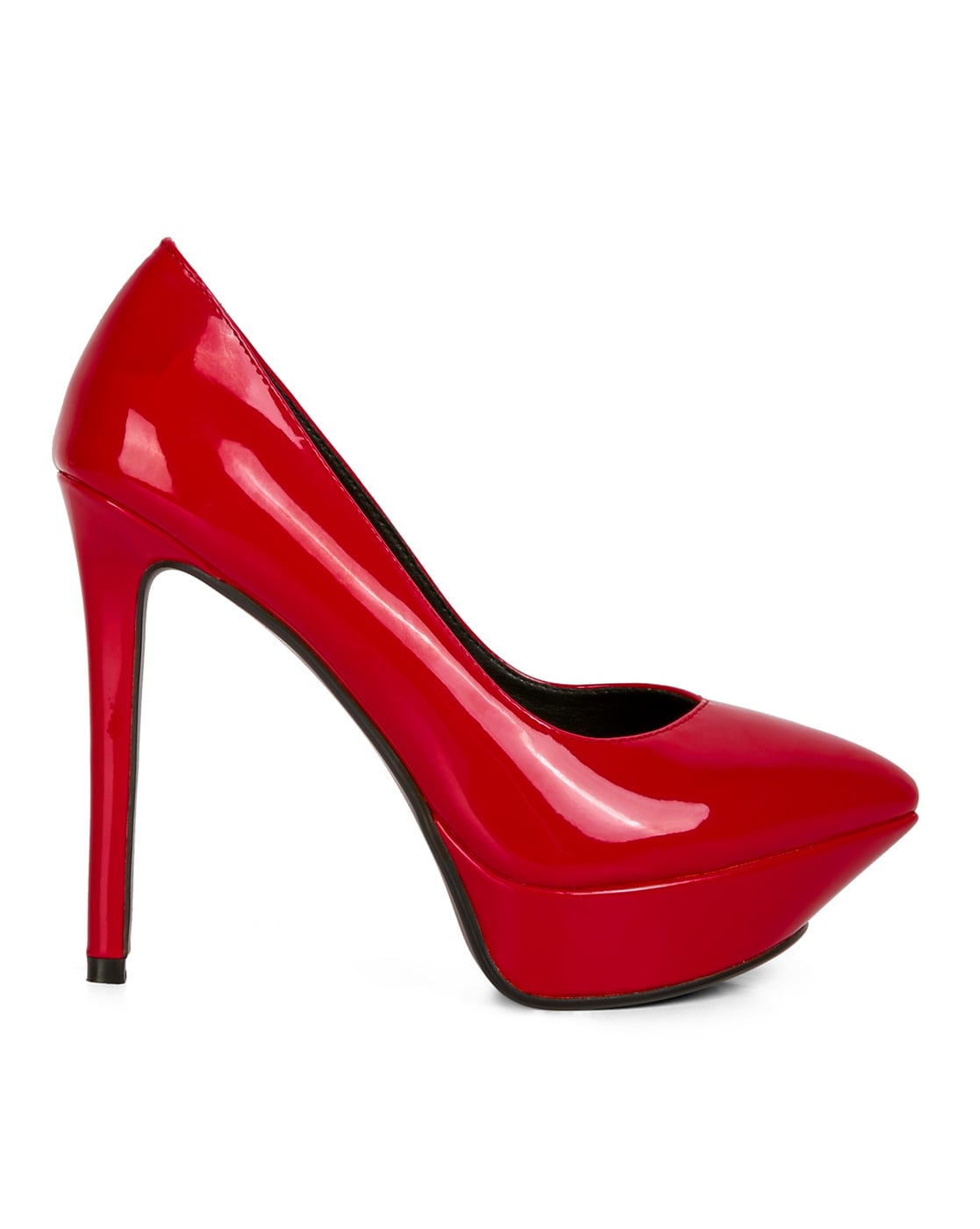 Amazon.com | FERUCCI Red Suede High Heels Pumps (7) | Pumps