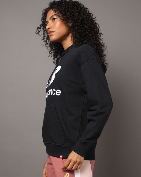 Buy Black Sweatshirt Hoodies for Women by NEW BALANCE Online