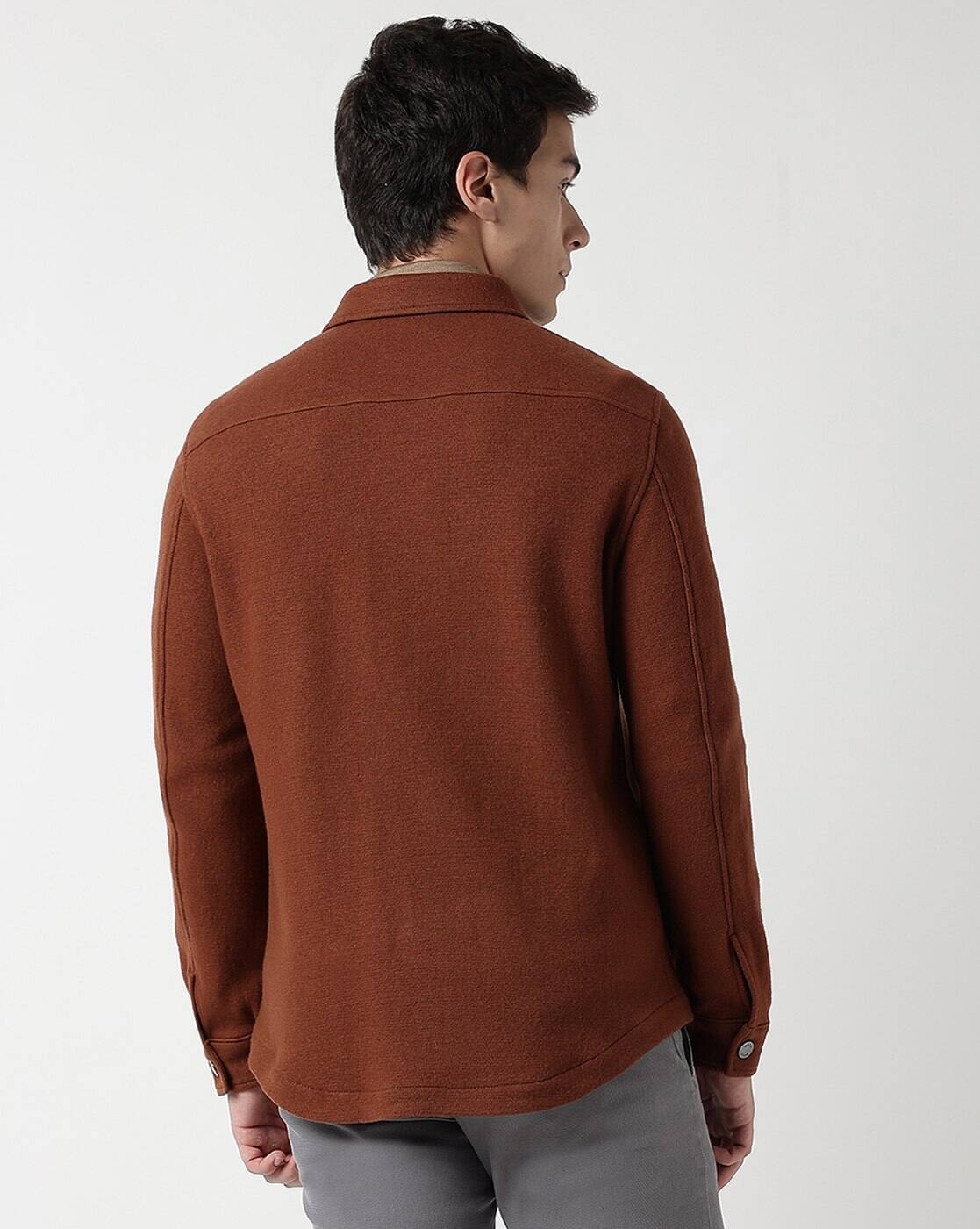 Herlipto Proust Wool-Blend Melton Coat herlipto Proust Wool-Blend