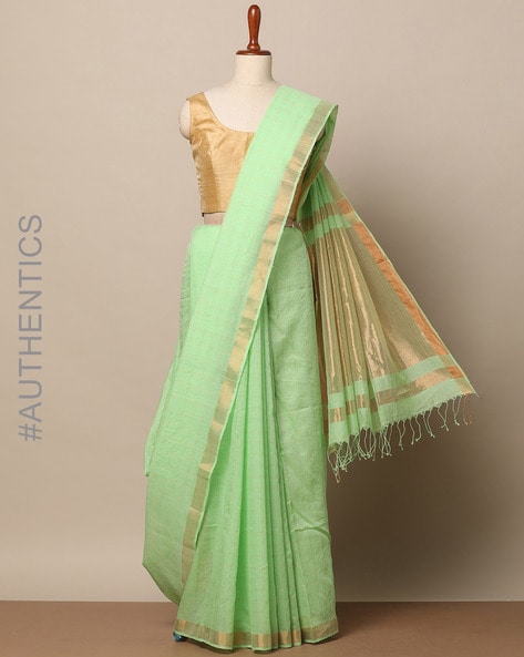 Buy Black Sarees for Women by ASHWATH Online | Ajio.com