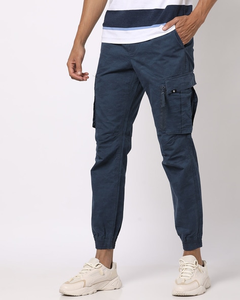 Buy Grey Trousers & Pants for Men by DNMX Online