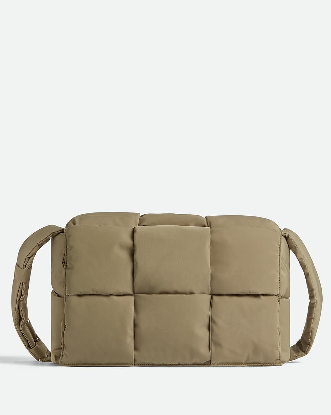 Buy BOTTEGA VENETA Cassette Padded Crossbody Bag | Taupe Grey