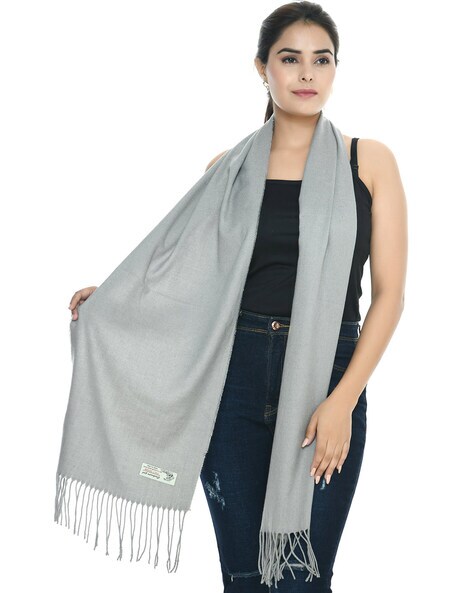 Acro Wool Muffler with Tassels Price in India