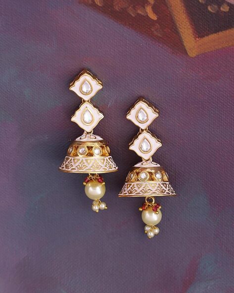 Voylla deals kundan jhumkas