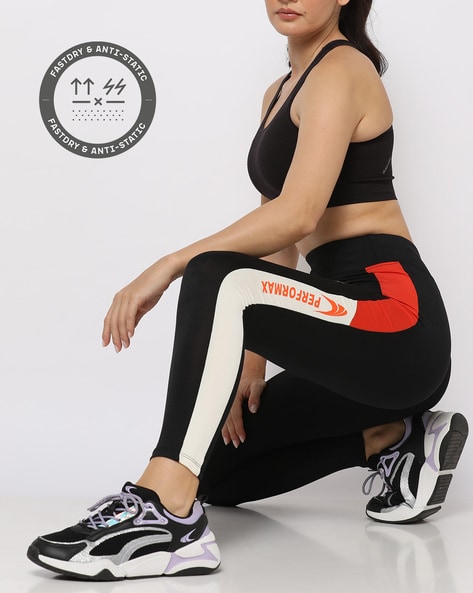 Buy Black Leggings for Women by PERFORMAX Online