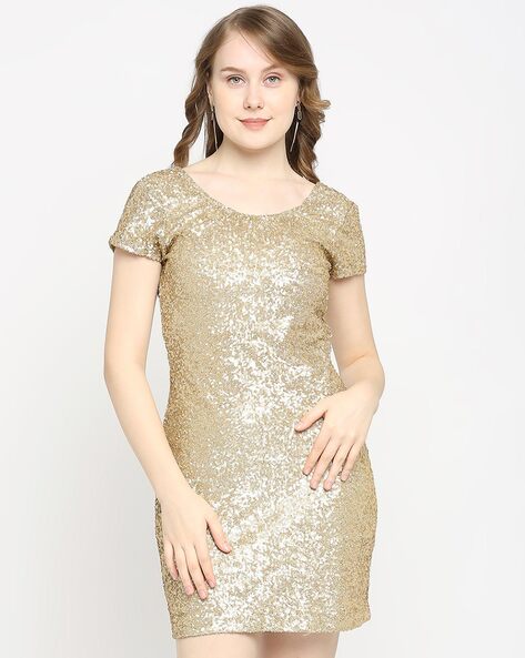 Gold Sequin Dresses