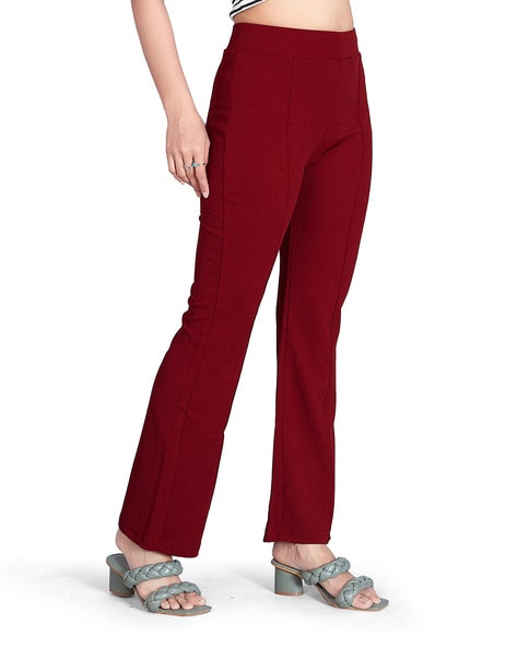 Buy TROUSER-MAROON-COLOUR Online at Best Prices in India - JioMart.
