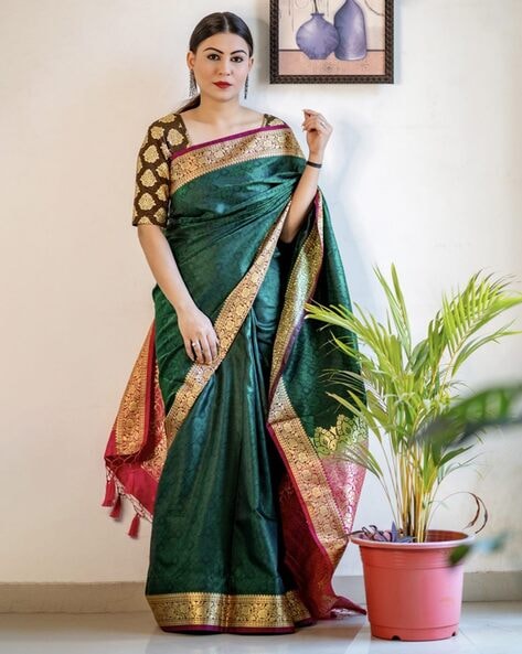 Handloom Silk Saree - Handloom Silk Sarees Manufacturer from Hyderabad