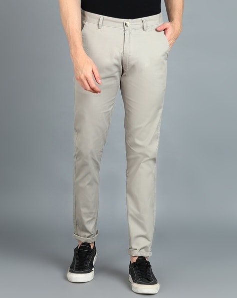 Mens Slim Fit Cotton Stretch Chino Pants 2 Packs - Walmart.com