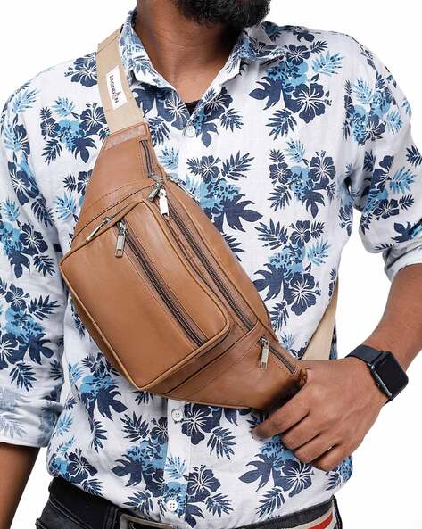 Buy Brown Utility Bags for Men by K LONDON Online Ajio