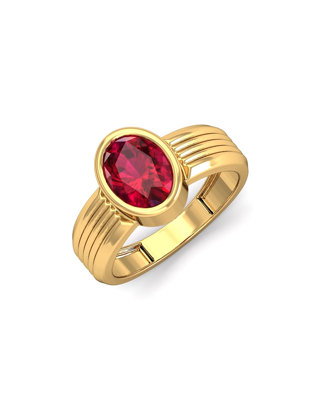 Buy SIDHARTH GEMS Certified Ruby (Manik) 9.40 carats or 10.25 ratti 92.5  Sterling Silver Gold Plated Ring Natural Ruby Gemstone Ring for Men's and  Women's at Amazon.in