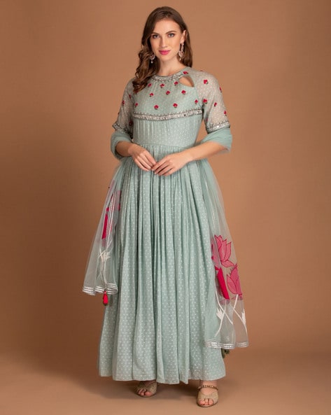 Ajio clearance anarkali suits