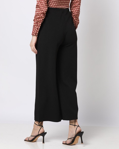 Buy Black Trousers & Pants for Women by Fyre Rose Online