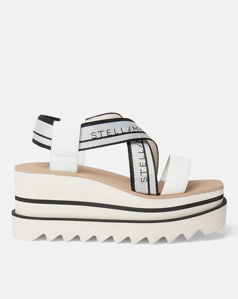 Buy White Sandals for Women Stella Mccartney Online Ajio.com