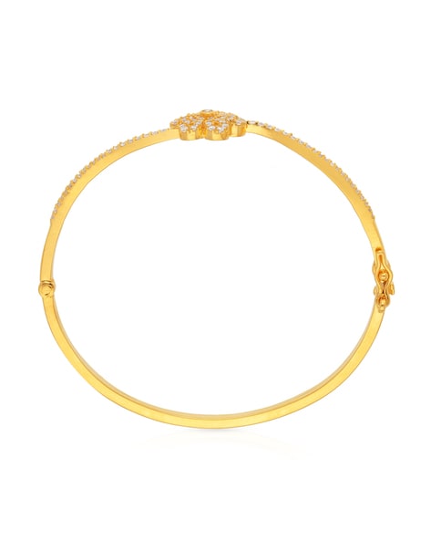 22k Plain Gold Bracelet JSG-2208-07206 – Jewelegance