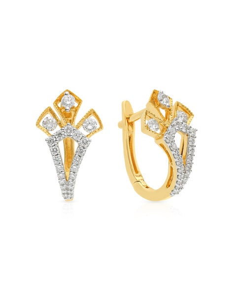 Hoop earrings deals malabar gold