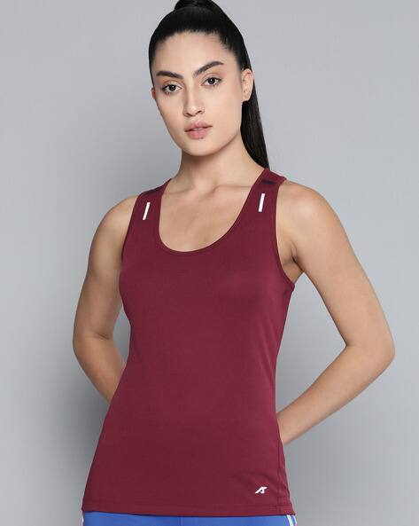 Crew-Neck Sleeveless T-Shirt Gym Athleisure