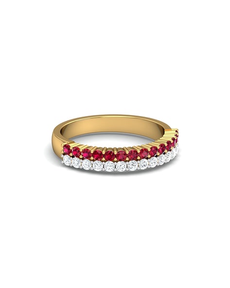 JewelersClub Ruby Ring Birthstone Jewelry – 2.40 Carat Ruby 14K Gold Plated  Silver Ring Jewelry – Gemstone Rings with Hypoallergenic 14K Gold Plated  Silver Band - Walmart.com