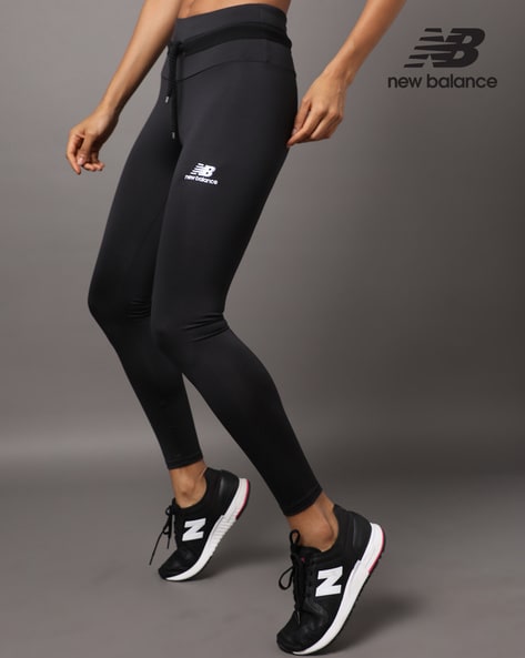Buy Black Leggings for Women by NEW BALANCE Online