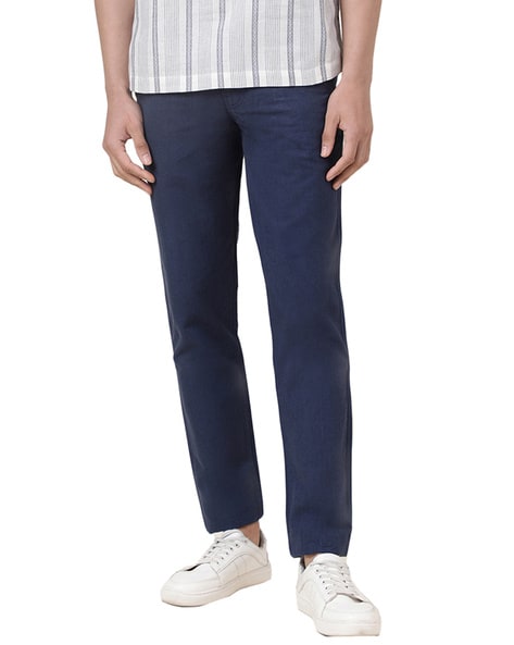 Buy Beige Cotton Slim Fit Jama Pants for Men Online at Fabindia | 10610364