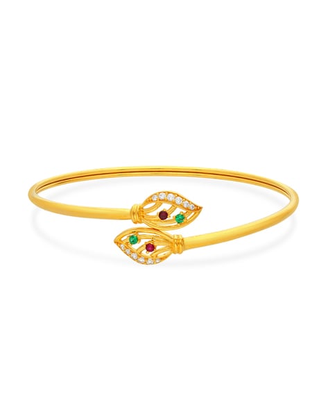 Malabar Gold and Diamonds 22 KT (916) purity Yellow Gold Malabar Gold  Bracelet SKG257 for Women : Amazon.in: Fashion