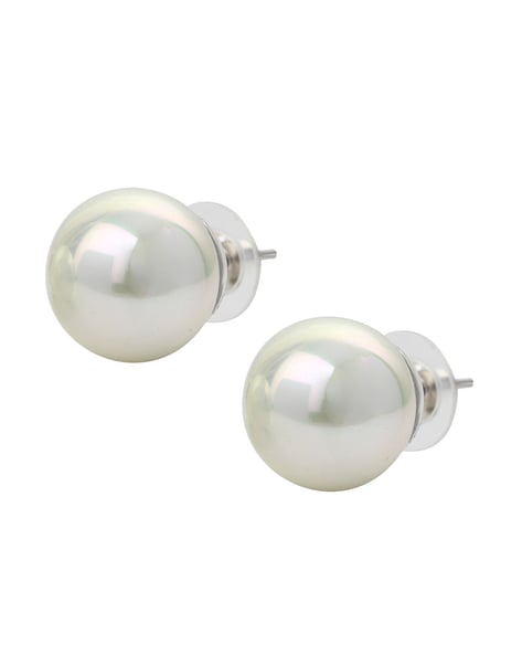 CherishBox - Grey Pearl Stud Earrings - Beauty in a Single Pearl –  CherishBox_pearljewellery