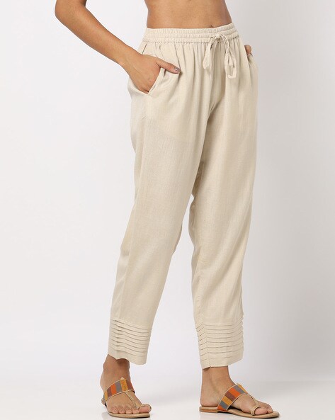 Buy Beige Trousers & Pants for Women by Na-kd Online