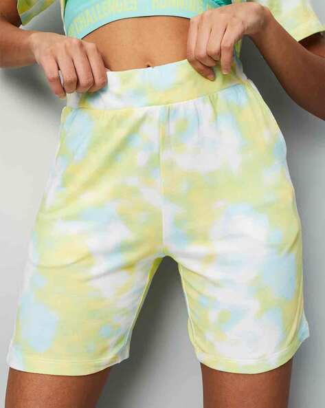 Tie Dye Shorts with Insert Pockets