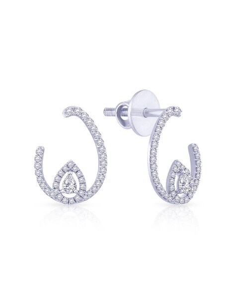 Buy Mine Platinum PT 950 Purity Studs Earring for Women Online