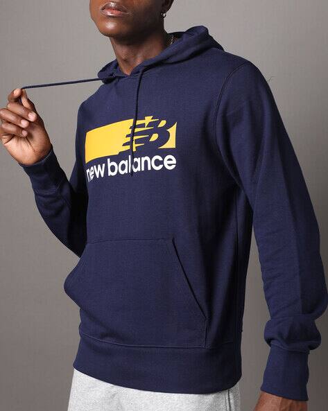 Buy Blue Sweatshirt u0026 Hoodies for Men by NEW BALANCE Online | Ajio.com