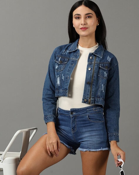 Factory: Classic Jean Jacket For Women