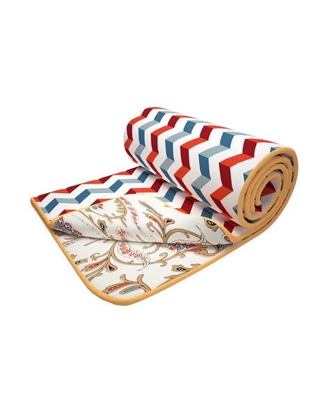 Buy White Blankets Dohars Quilts for Home Kitchen by Story