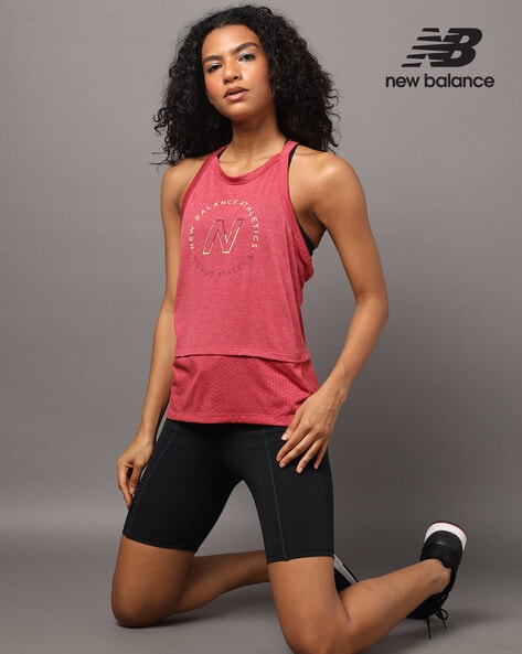 Buy Off White Tshirts for Women by NEW BALANCE Online