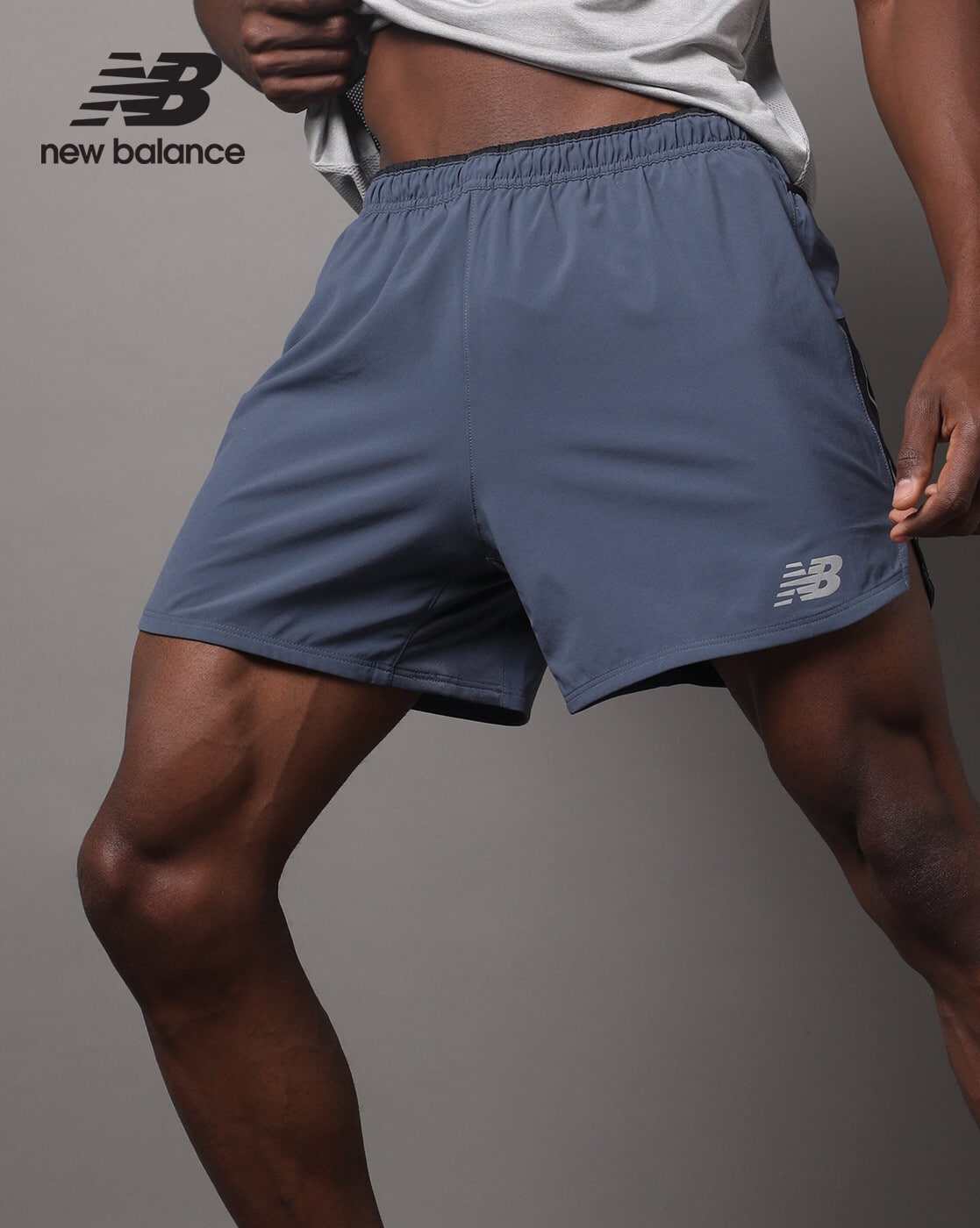 Buy Grey Shorts u0026 3/4ths for Men by NEW BALANCE Online | Ajio.com