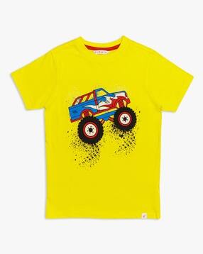 h by hamleys Graphic Print Round-Neck T-Shirt-picture-36