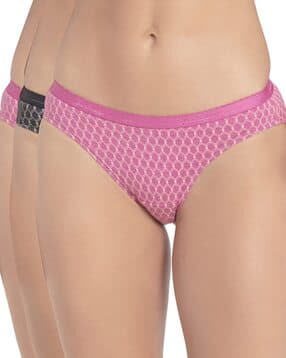 jockey 1525 Medium Coverage Super Combed Cotton Mid Waist Bikini with Exposed Waistband and StayFresh Treatment-picture-24