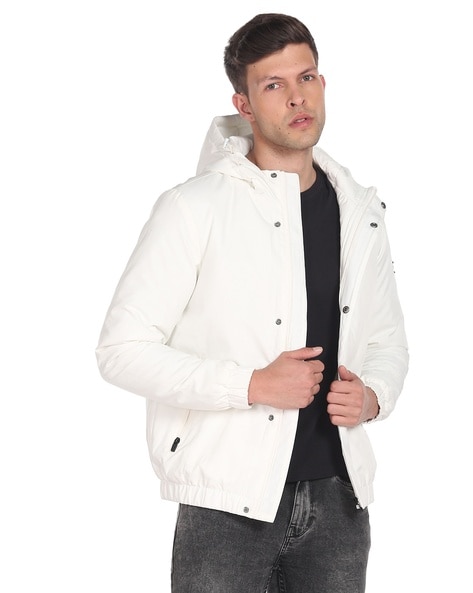 White discount sports jackets