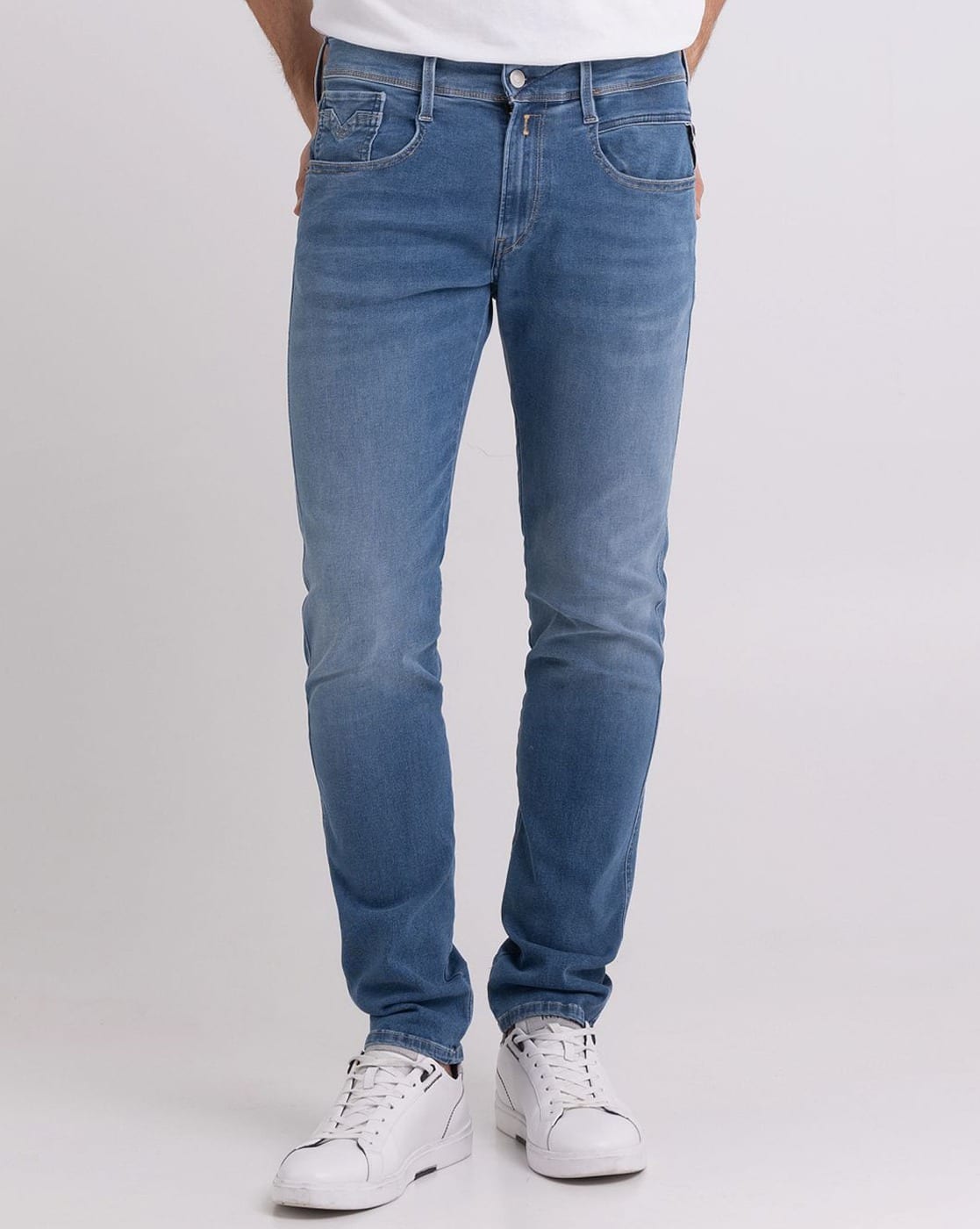 Replay Anbass Hyperflex Slim Fit Jeans Zalando Replay Jeans Buy