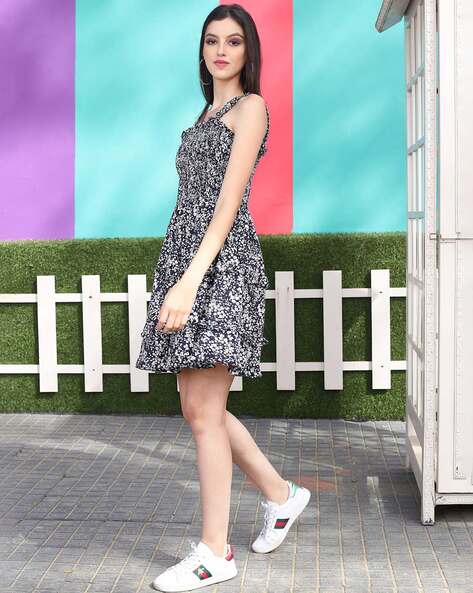 Floral Dresses Short | One Piece Dress Short