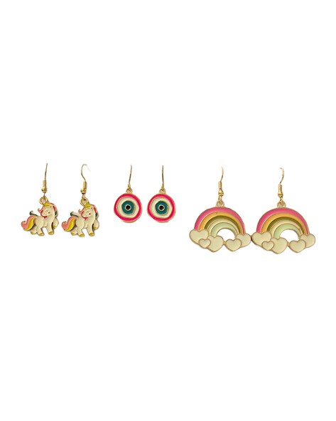 Buy Multicolour Earrings for Women by Lil'Star by ayesha Online