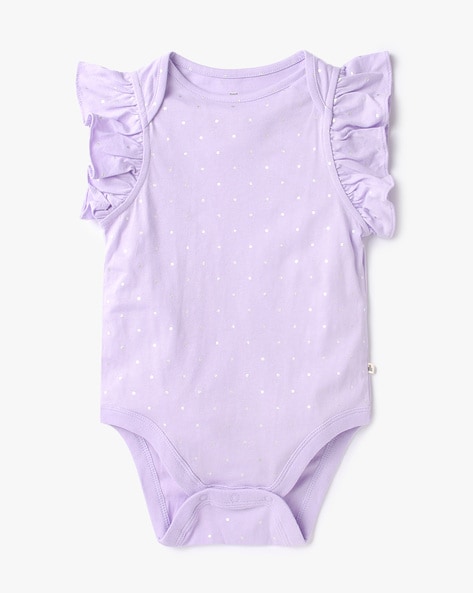 Buy Purple Bodysuits for Infants by Gap Kids Online