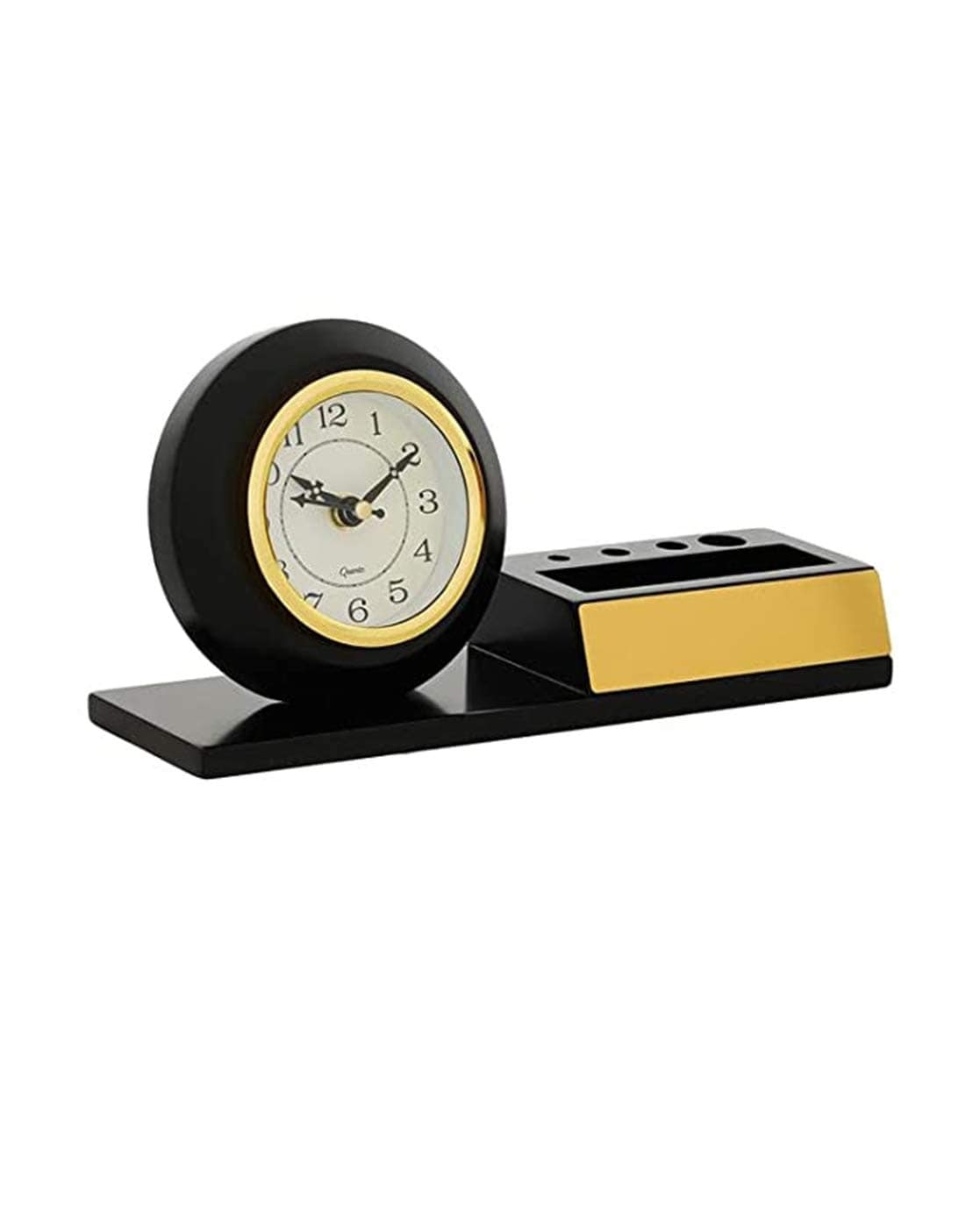 Buy Aluminium Decorative Roman Round Clock For Office Desk & Table Decor  Online - Ikiru