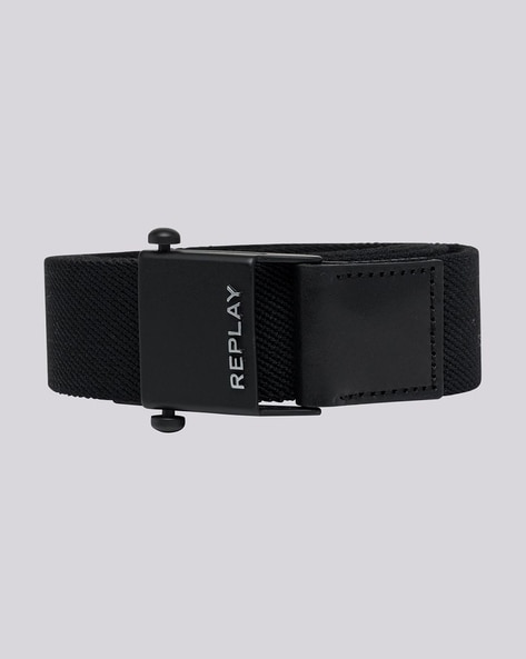 Logo Buckle Sami Formal Leather Belt