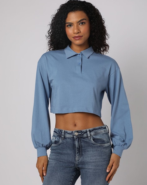 Buy Blue Tshirts for Women by Buda Jeans Co Online