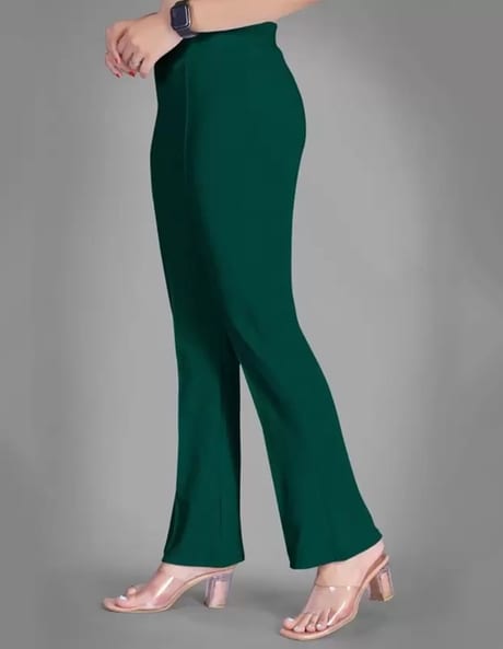 Buy Green Trousers & Pants for Women by Jinax Online