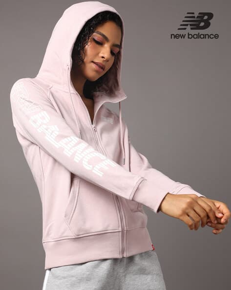 NB Speed Brand Print Zip-Front Hoodie