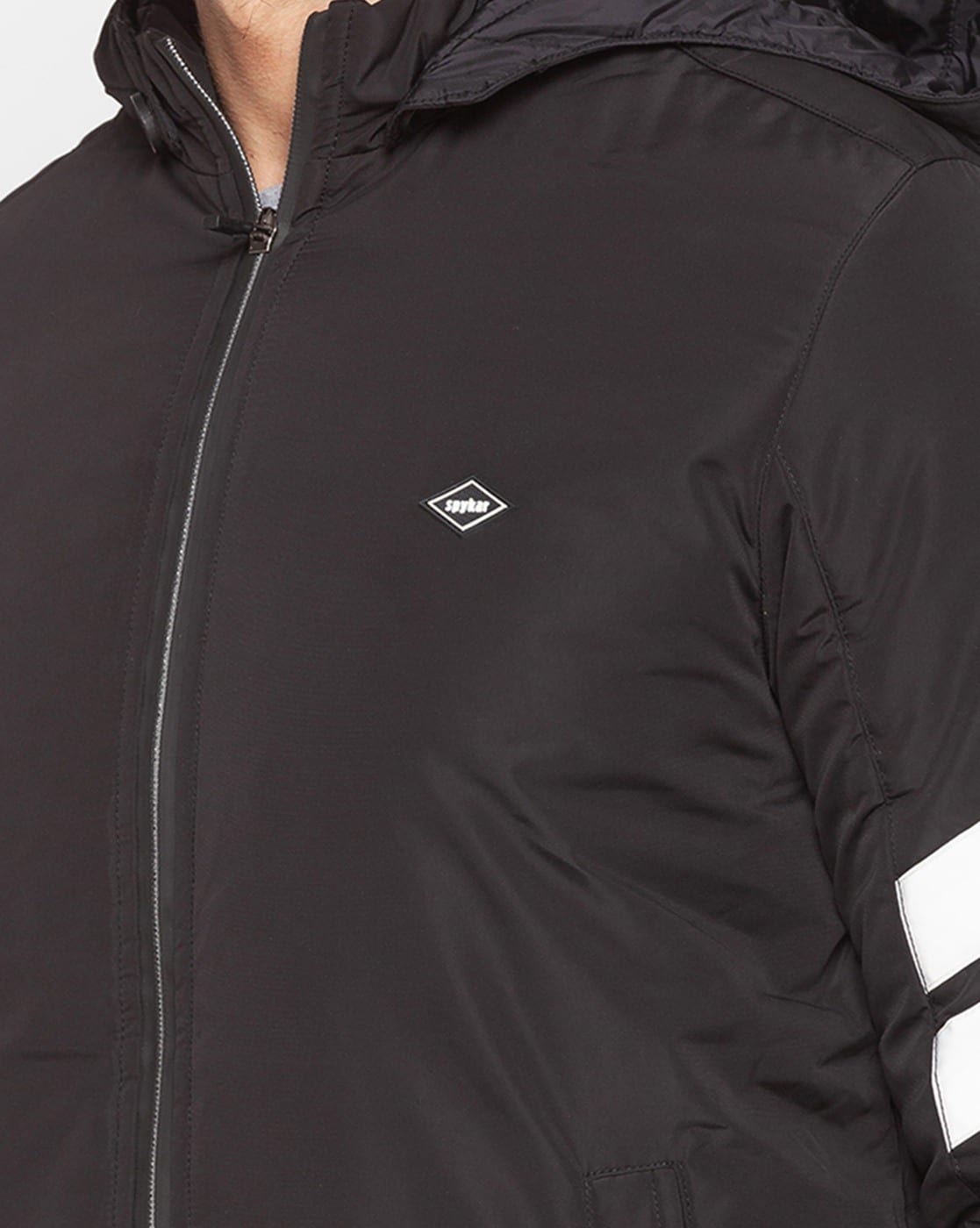 Buy Spykar Jet Black Polyester Full Sleeve Casual Jacket For Men Online at  Best Prices in India - JioMart.