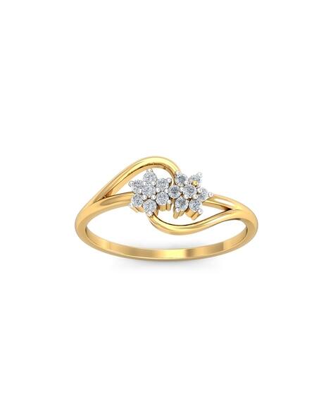 Buy Yellow Gold Rings for Women by KuberBox Online | Ajio.com
