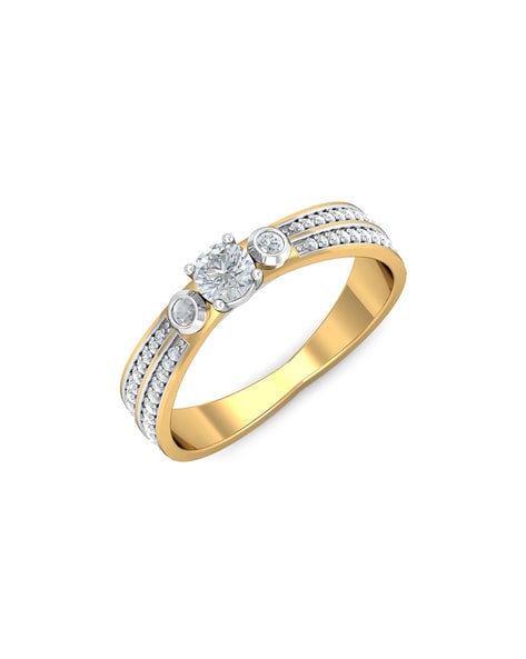 Braided Three Stone Ring | Engagement Ring | Nir Oliva Jewelry